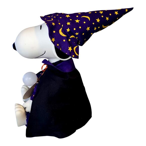 Vtg 1997 Gemmy Ind. Vinyl Animated Snoopy Halloween Decor Lights, Sound & Motion - Picture 9 of 11